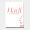 Hadj bedevaart kaart